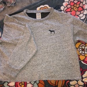 PINK Victoria Secret Cropped Sweat Shirt